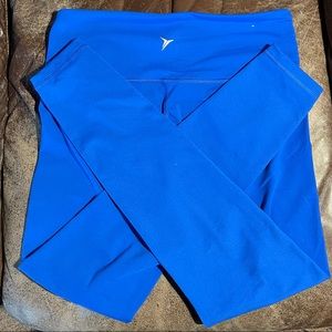 Cobalt Blue 7/8 Leggings